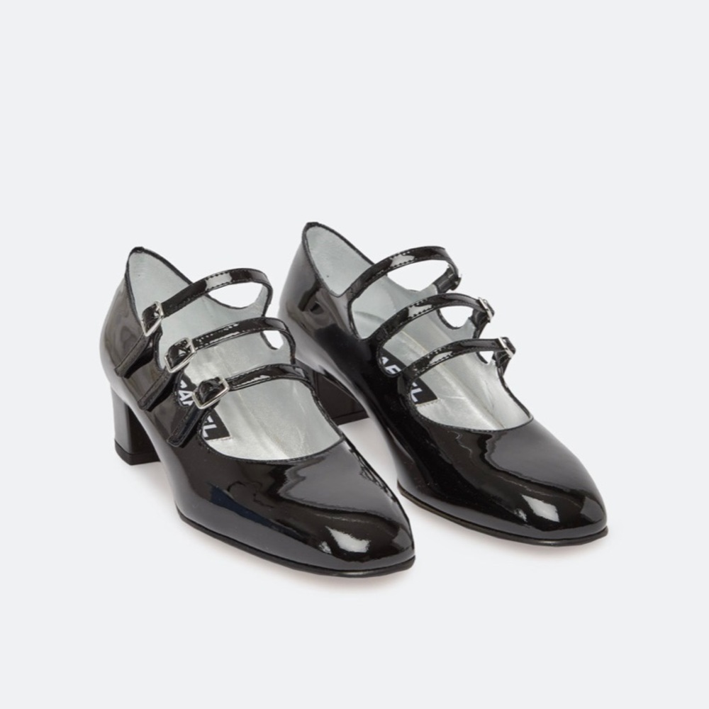Carel Kina Black patent leather Mary Janes BRAND NEW (Size 8)